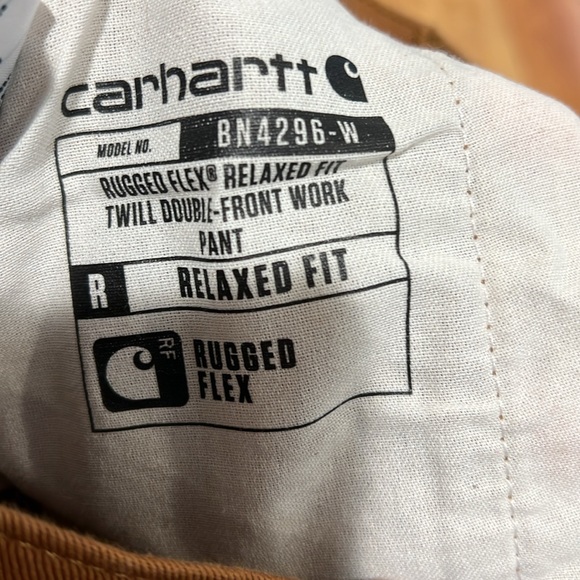 Carhartt rugged flex relaxed fit twill double-front work pant - Picture 3 of 4
